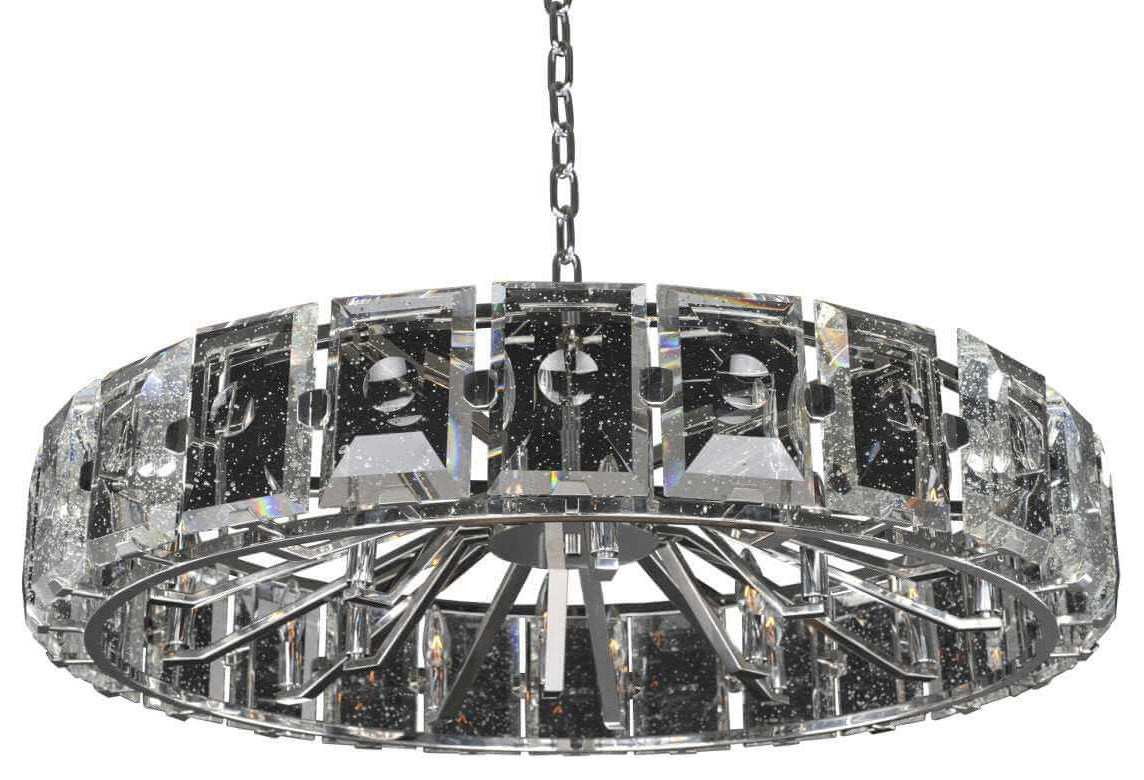 Kalco Lighting Giada 8 Light 39" Pendant, Stainless SteelBy KALCO LIGHTING