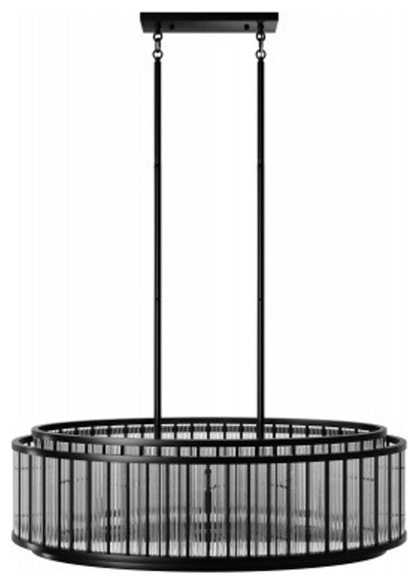Waldorf 16 Light Chandelier, Polished GunmetalBy Avenue Lighting