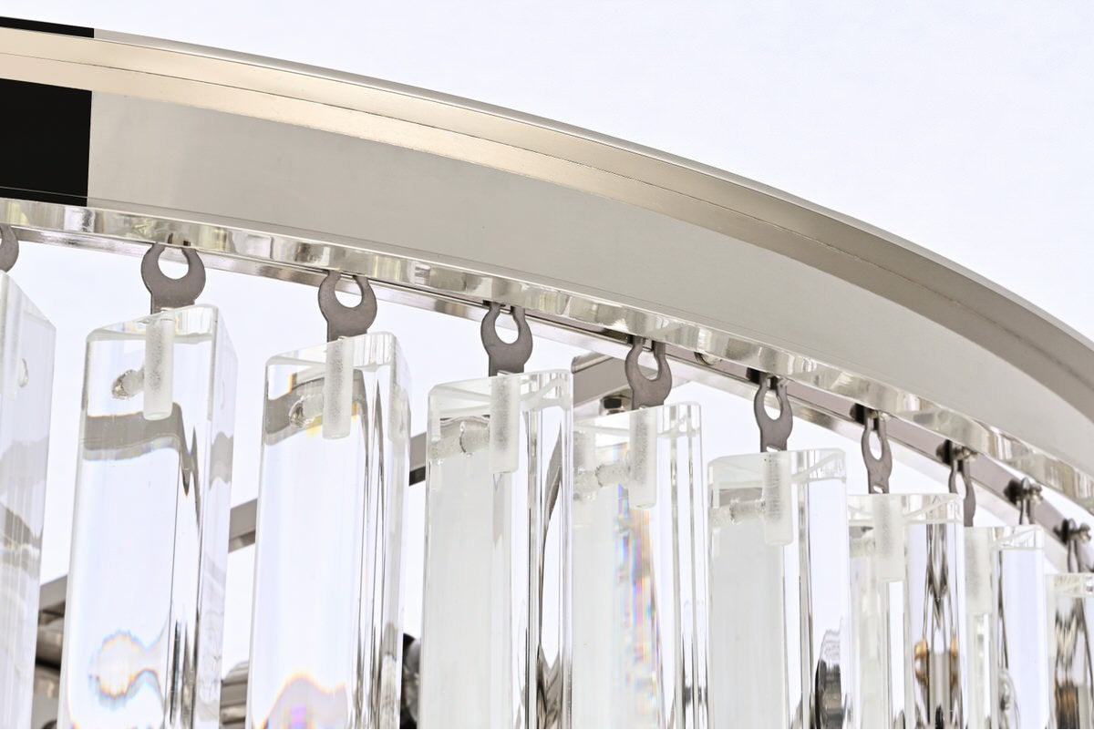 Elegant Lighting 36.5" Spiral Crystal ChandelierBy Elegant Furniture & Lighting