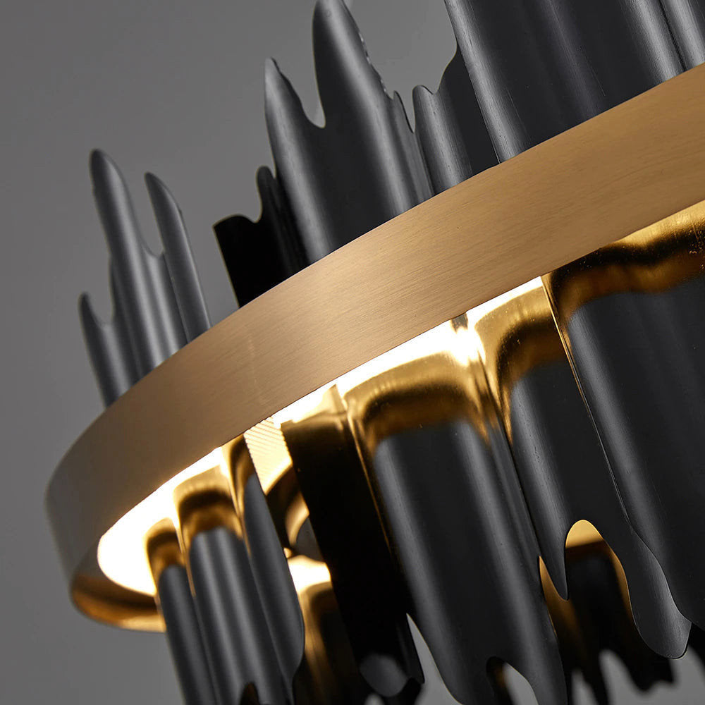 Nera 2-Tier Modern Ring ChandelierBy MORSALE