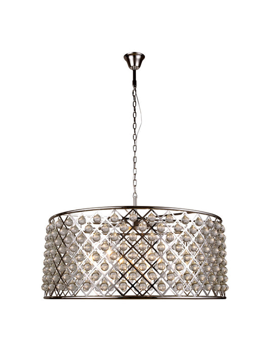 1213 Madison Collection Pendant Lamp,43.5''x18.25'',Polished NickelBy Elegant Furniture & Lighting