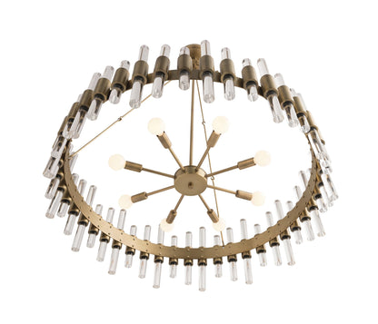 Haskell Chandelier, Gold, LargeBy Arteriors