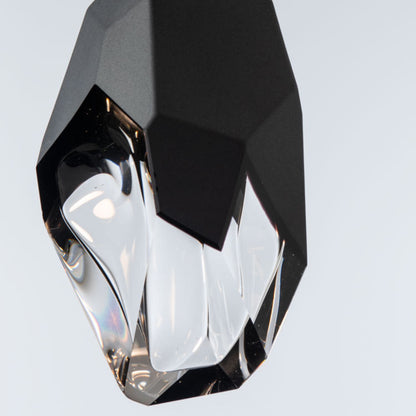 Chrysalis 10-Small Crystal Mobile Pendant, Black/Black Crystal, StandardBy Hubbardton Forge