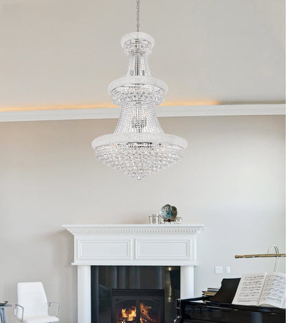 1800 Primo Collection Large Hanging Fixture, Royal CutBy Elegant Furniture & Lighting