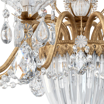 Schonbek 1248-26S 11 Light Crystal Chandelier, French GoldBy Schonbek