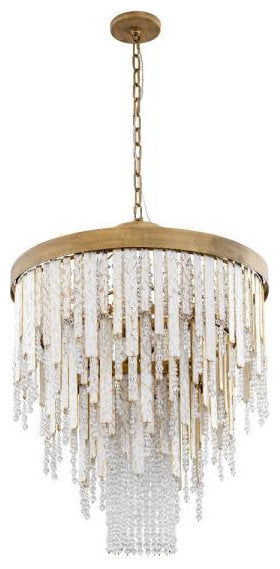 Lafayette 7-Light Chandelier in Coastal Style 34.75"Hx24"WBy Varaluz
