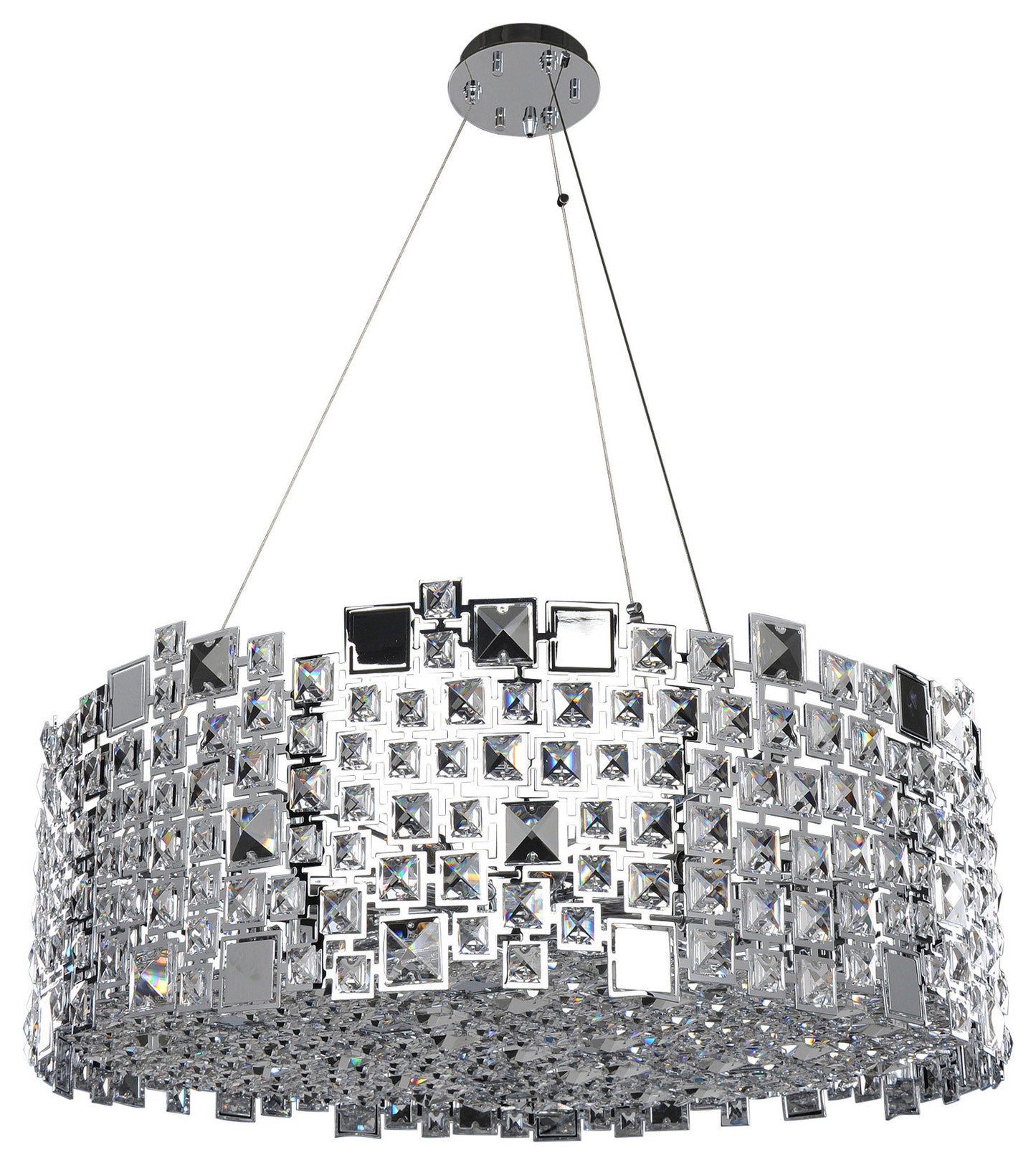 Dolo 12-Light Transitional Large Pendant by AllegriBy Allegri Crystal by Kalco Lighting