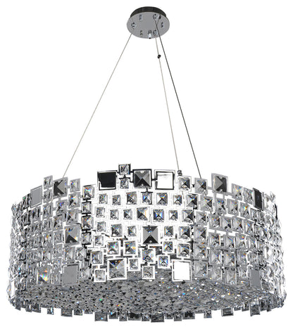 Dolo 12-Light Transitional Large Pendant by AllegriBy Allegri Crystal by Kalco Lighting