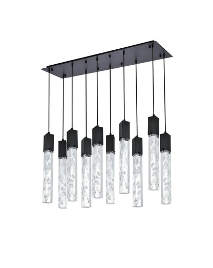 Home Living 42" Pendant, BlackBy Home Living