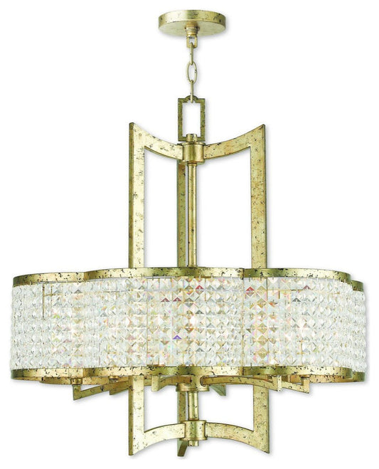 Livex Lighting 50576-28 Grammercy - Six Light ChandelierBy Livex Lighting Inc.