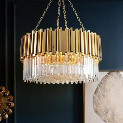 Gio Collection 40" Crystal ChandelierBy MORSALE