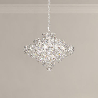 Schonbek Bn1016N-401S 8 Light Crystal Pendant, Polished Stainless SteelBy Schonbek