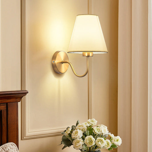 Modern Fabric Wall Lamp �C Bedroom, Bedside & Hotel Corridor Light