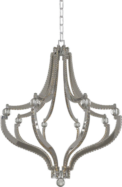 Cambria Led Pendant, Chrome, 36"By KALCO LIGHTING