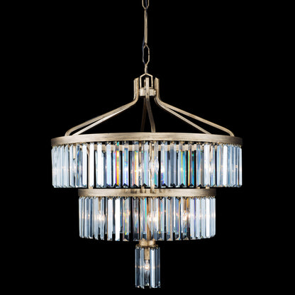 Social Club 13-Lt Pendant - Havana GoldBy Varaluz