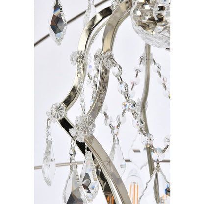 Elegant Lighting Geneva 25 Light 60" Wide Crystal Chandelier with Clear Royal Cut Crystals