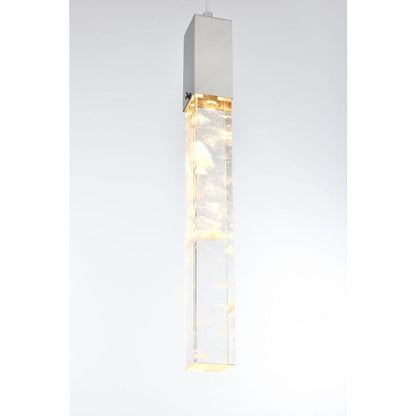 Elegant Lighting Aurora 26" Wide Crystal Multi Light Pendant