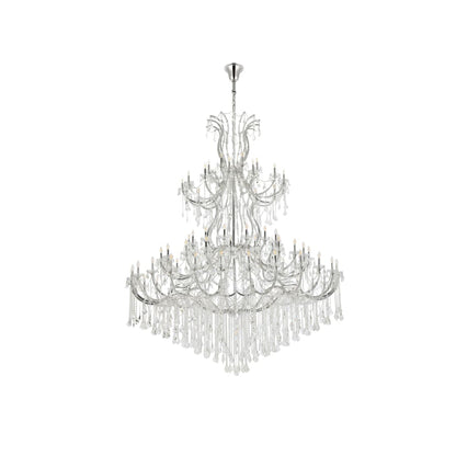 Elegant Lighting Maria Theresa 84 Light 96" Wide Crystal Chandelier with Clear Royal Cut Crystals