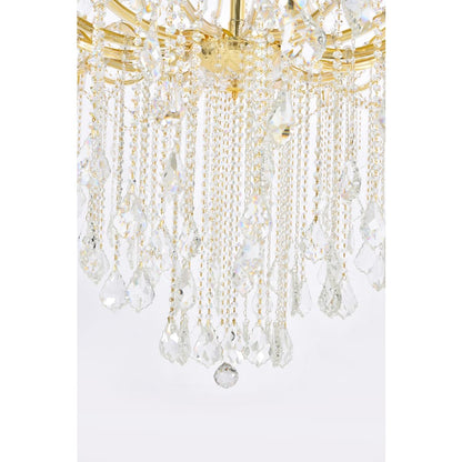 Elegant Lighting Maria Theresa 84 Light 96" Wide Crystal Chandelier with Clear Royal Cut Crystals