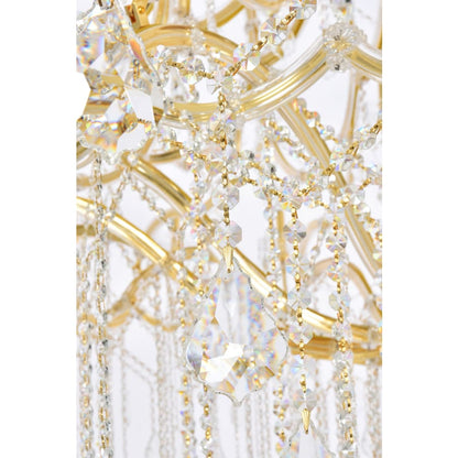 Elegant Lighting Maria Theresa 84 Light 96" Wide Crystal Chandelier with Clear Royal Cut Crystals