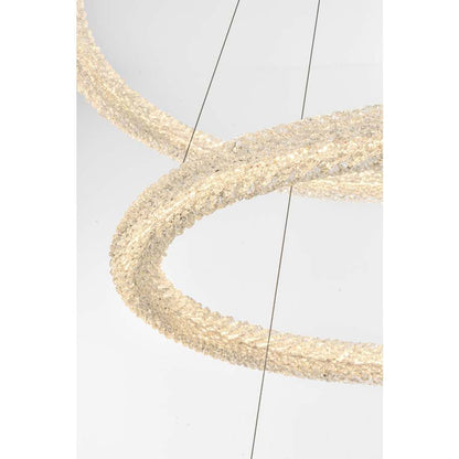 Elegant Lighting Bowen 42" Wide Ring Chandelier