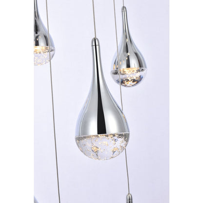 Elegant Lighting Amherst 25 Light 42" Wide LED Chandelier