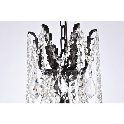 Elegant Lighting Rosalia 10 Light 28" Wide Crystal Chandelier with Clear Royal Cut Crystals