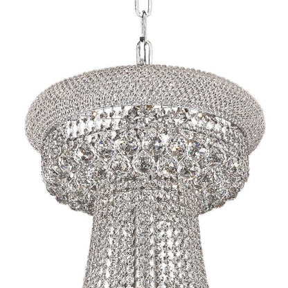 Elegant Lighting Primo 36" Royal Clear Crystal 32-Light Chandelier