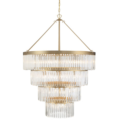 22 Light Modern Gold Chandelier