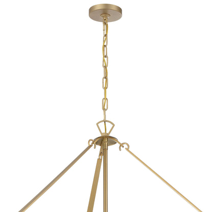 22 Light Modern Gold Chandelier
