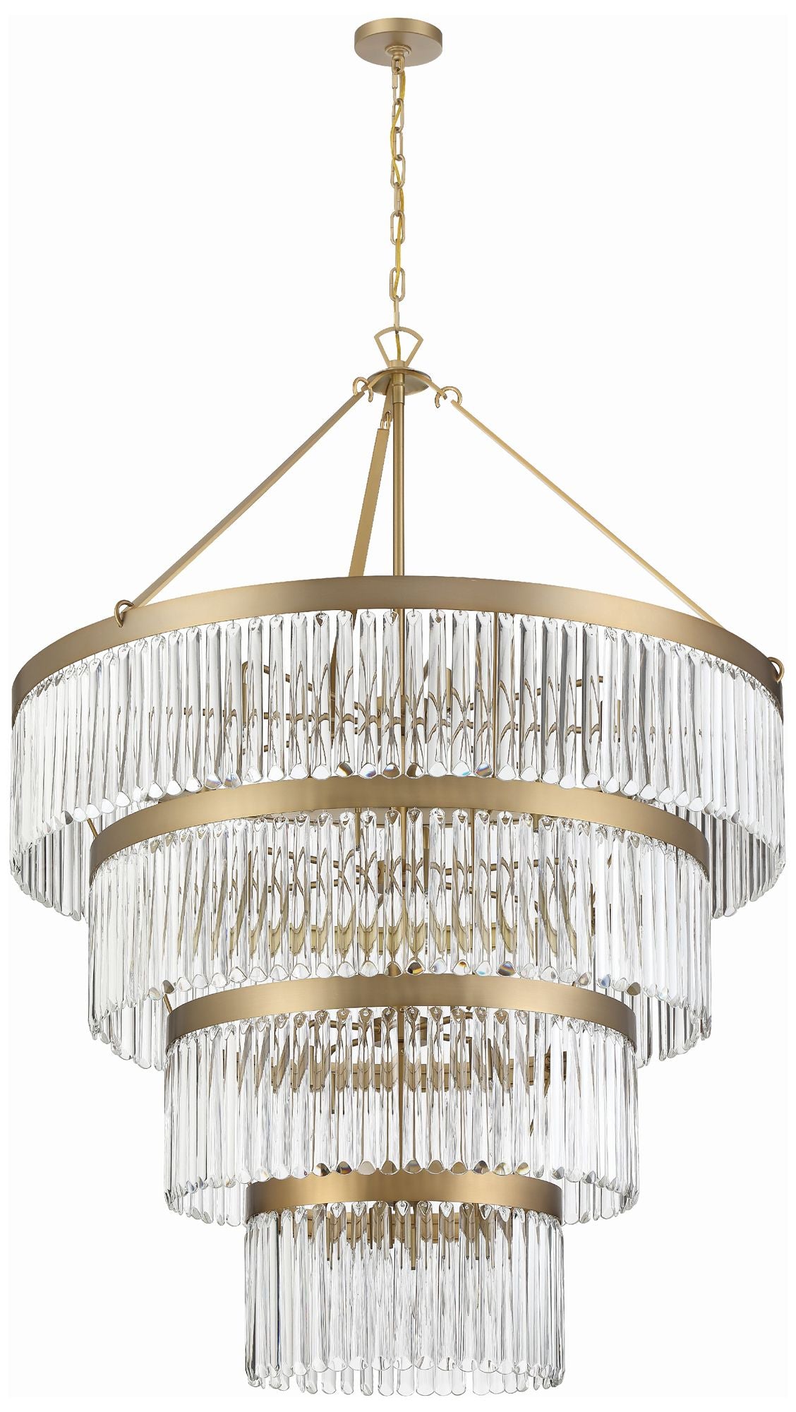 22 Light Modern Gold Chandelier