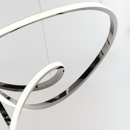 ET2 Perpetual 32" Wide LED Abstract Chandelier
