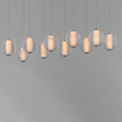 ET2 Rhythm 34" Wide LED Linear Chandelier