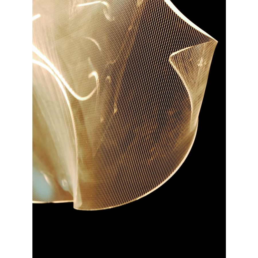 ET2 Rinkle 36" Wide LED Multi Light Linear Abstract Pendant