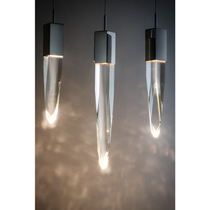 ET2 Quartz 9 Light 16" Wide LED Multi Light Pendant