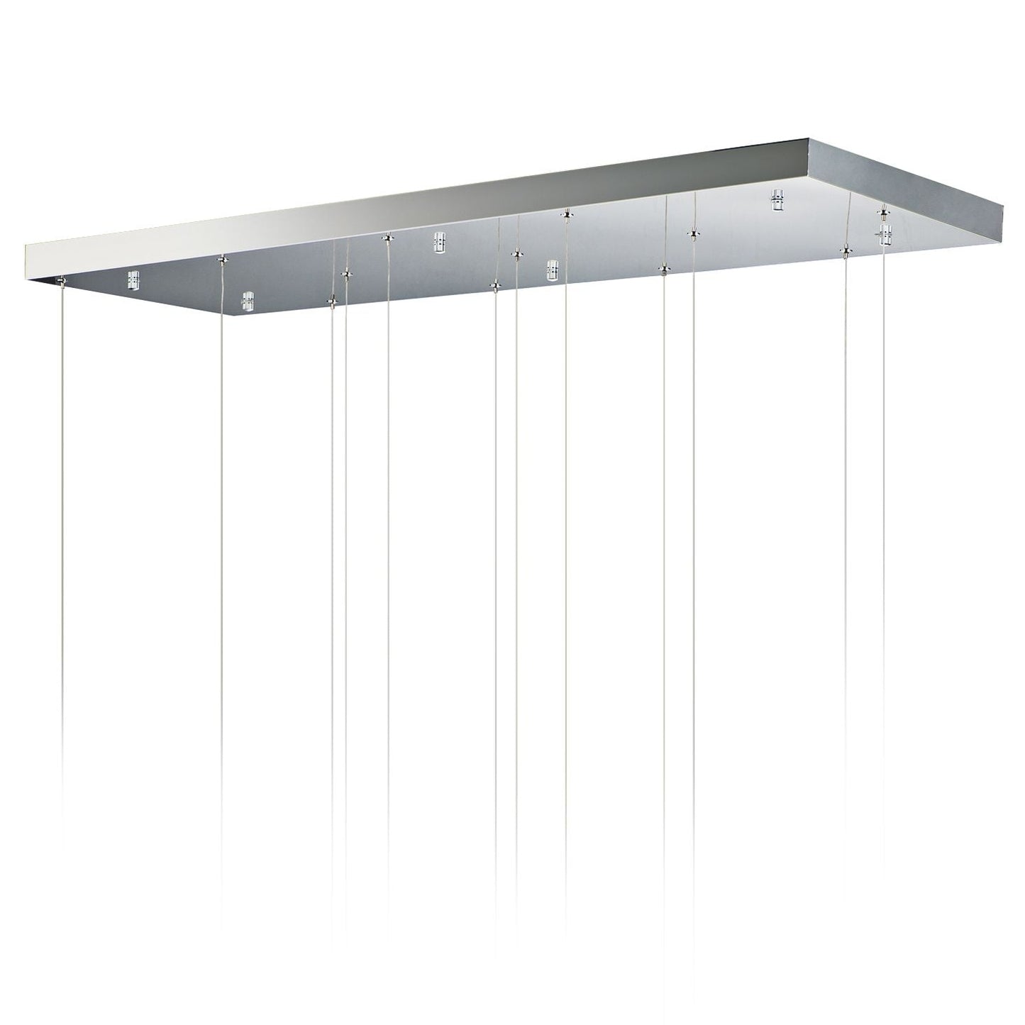 ET2 Rinkle 14 1/4" Wide Polished Chrome 3-Light LED Pendant