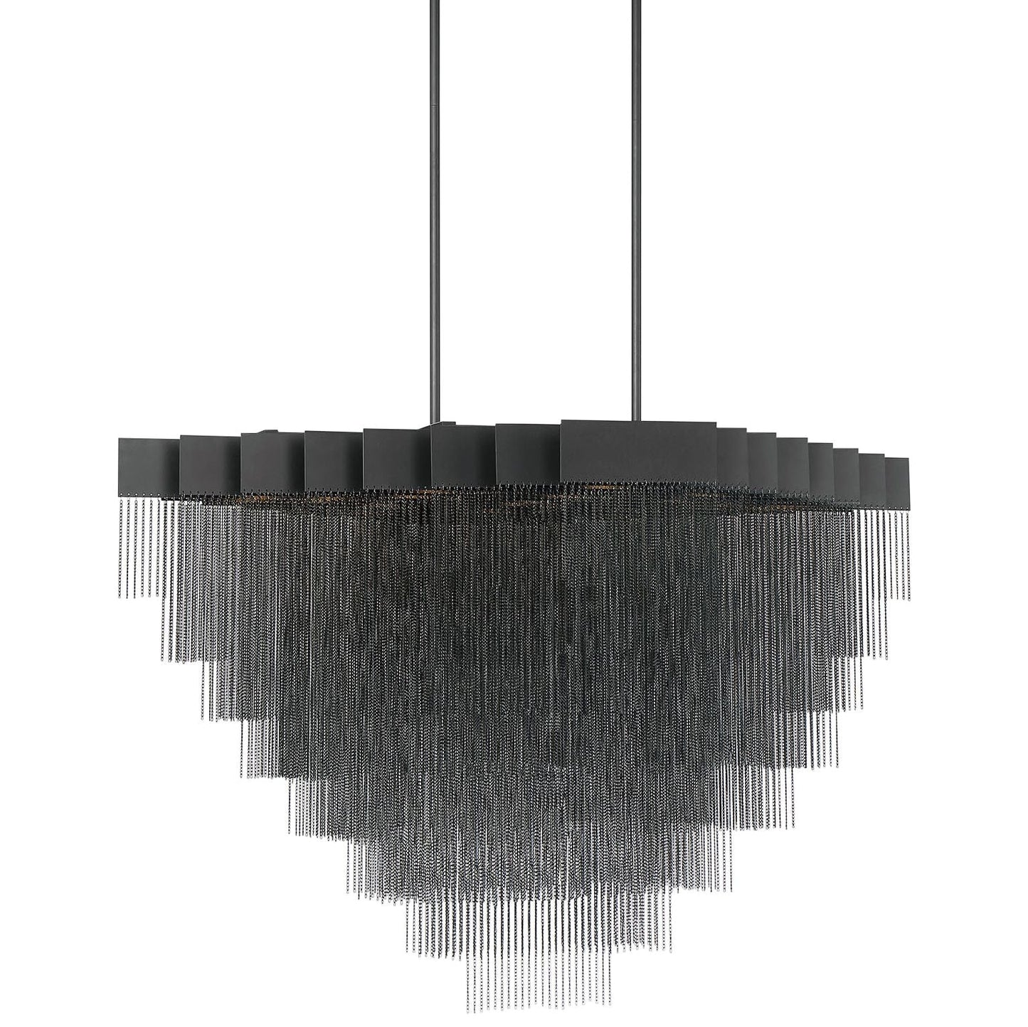 fase Bloomfield 31 In. x 28.50 In. Integrated LED Chandelier in Black