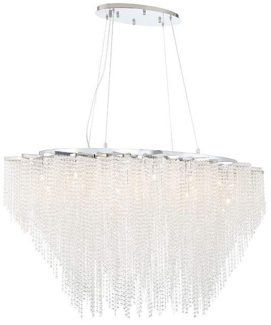 Eurofase Cohen 28 In. x 21 In. Chandelier in Chrome