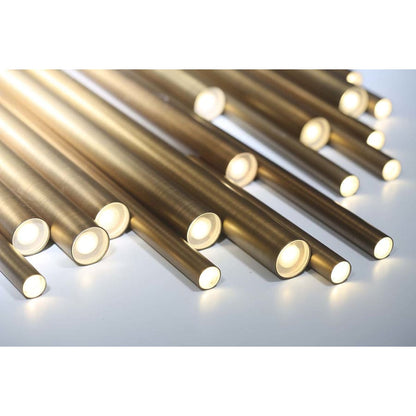 Eurofase Lighting Santana 18 Light 42" Wide LED Multi Light Pendant