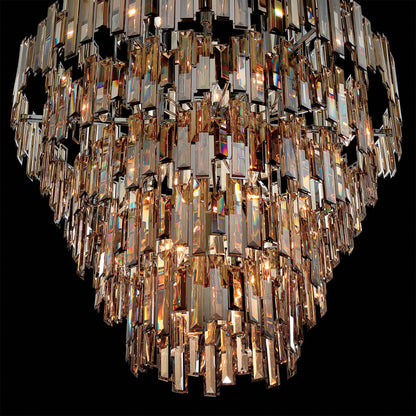 Eurofase Lighting Vienna 28 Light 40" Wide Crystal Chandelier