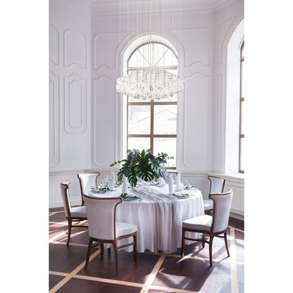 Eurofase Lighting Riverdale 8 Light 25" Wide Suspension Multi Light Pendant
