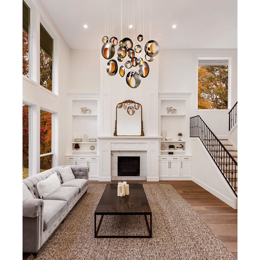 Eurofase Lighting Arlington 19 Light 51" Wide LED Multi Light Pendant