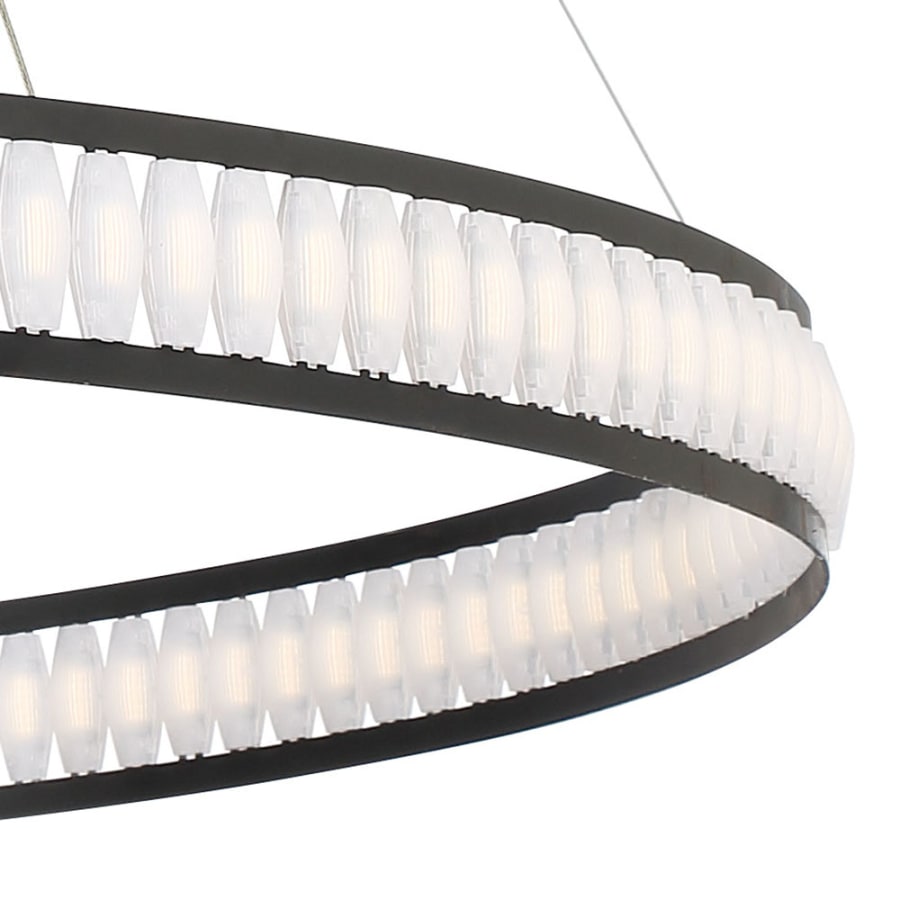 Eurofase Lighting Forster 3 Light 60" Wide LED Ring Chandelier - 3 Tiers