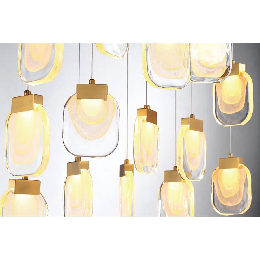 Eurofase Lighting Paget 19 Light 29" Wide LED Multi Light Pendant