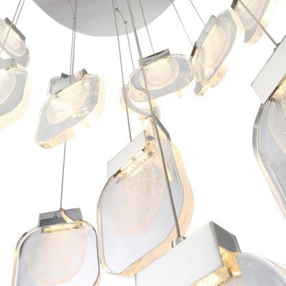 Eurofase Lighting Paget 9 Light 20" Wide LED Multi Light Pendant
