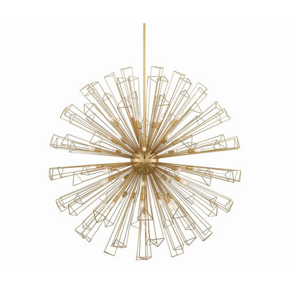 Eurofase Lighting Dendelio 35 Light 54" Wide Sputnik Chandelier