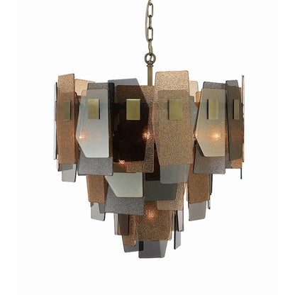 Eurofase Lighting Cocolina 10 Light 24" Wide Abstract Chandelier