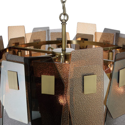 Eurofase Lighting Cocolina 10 Light 24" Wide Abstract Chandelier