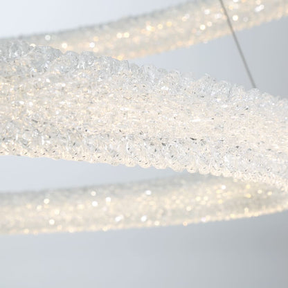 Eurofase Lighting Sassi 3 Light 60" Wide LED Ring Chandelier