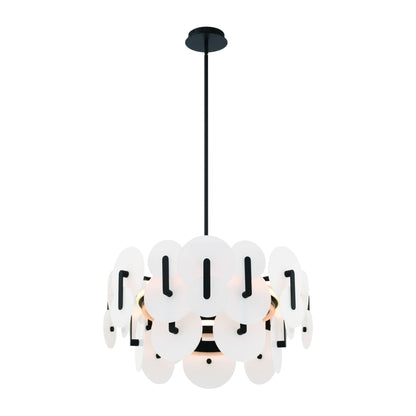 Eurofase Lighting Nuvola 24" Wide LED Abstract Drum Chandelier